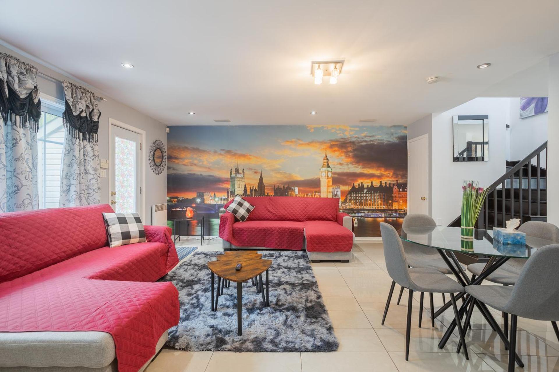 Amazing 4-Bedrooms مونتريال المظهر الخارجي الصورة
